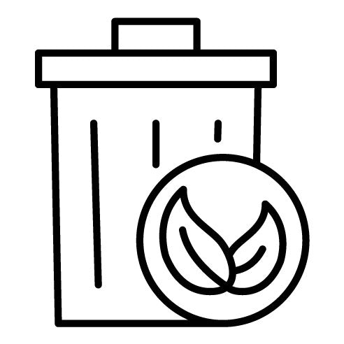 Eco Trash Bin Icon