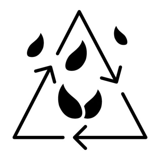 Zero Emission Glyph Icon