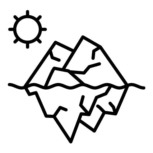 Iceberg Landscape Icon