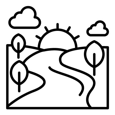 River Landscape Icon