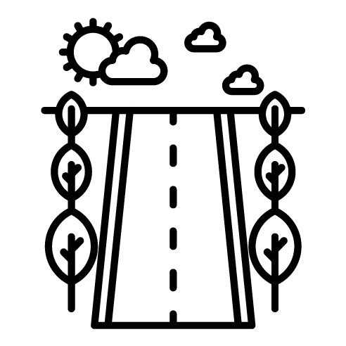 Road Landscape Icon