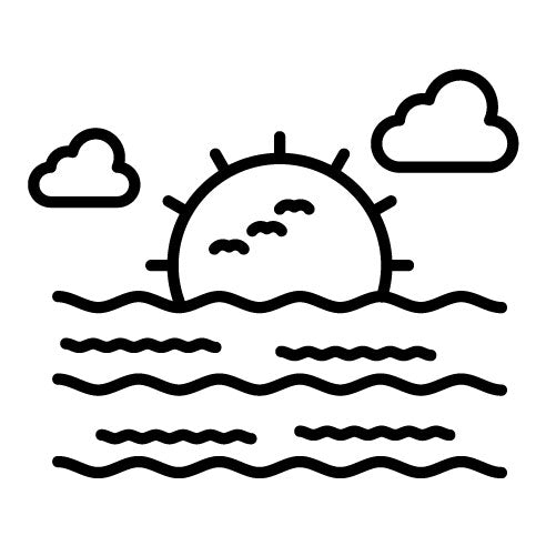 Sea Landscape Icon