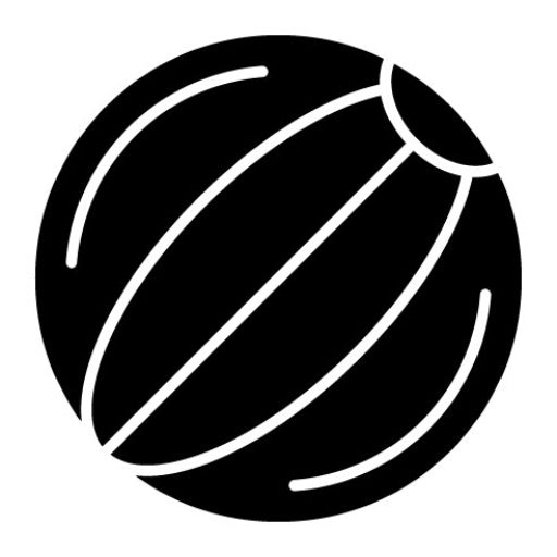 Ball Glyph Icon | Children Toys