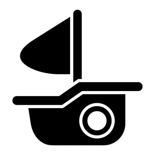 Boat Glyph Icon | Children Toys
