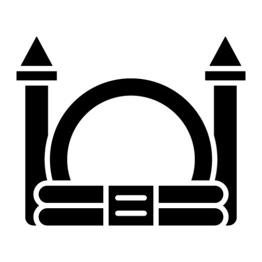 Bouncy Castle Glyph Icon