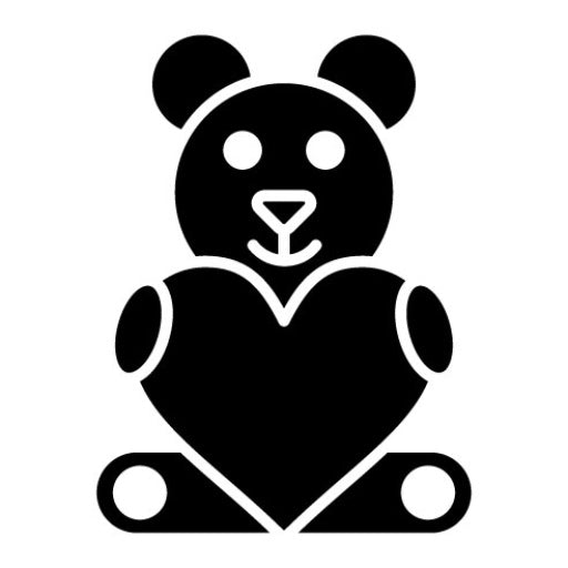 Teddy Glyph Icon