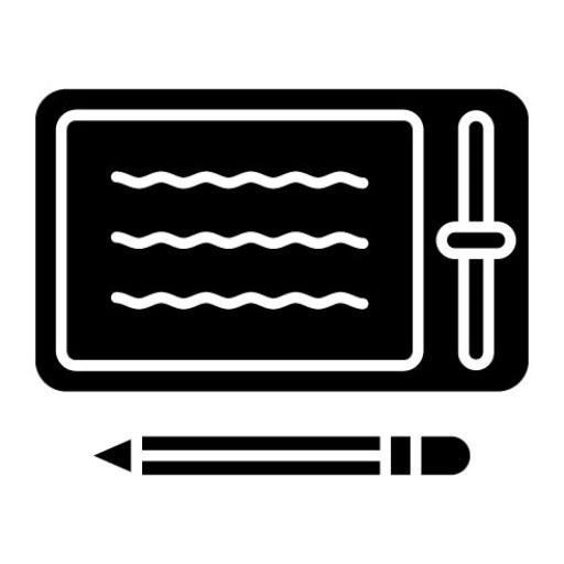 Telesketch Glyph Icon