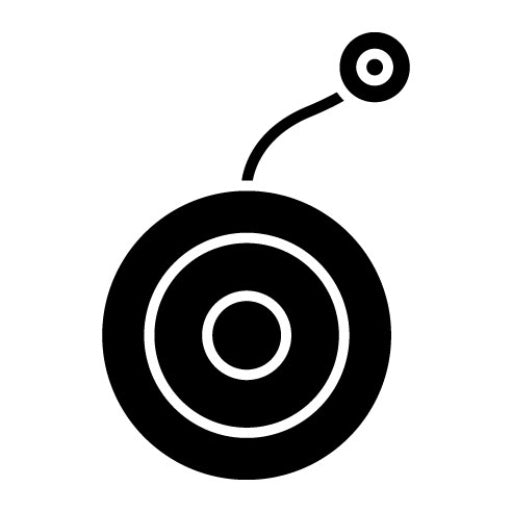 Yoyo Glyph Icon