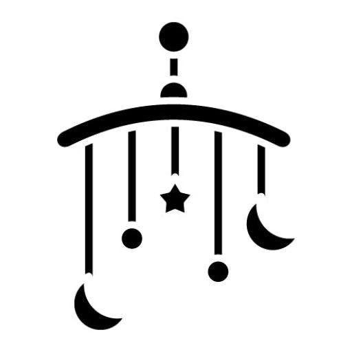 Baby Mobile Glyph Icon