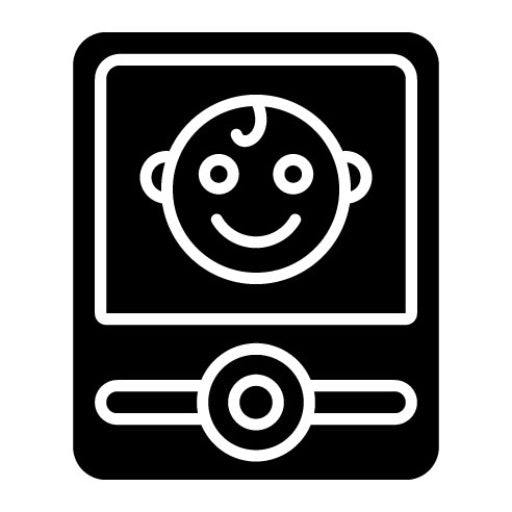 Baby Monitor Glyph Icon