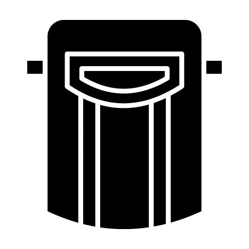 Wedling Mask Glyph Icon