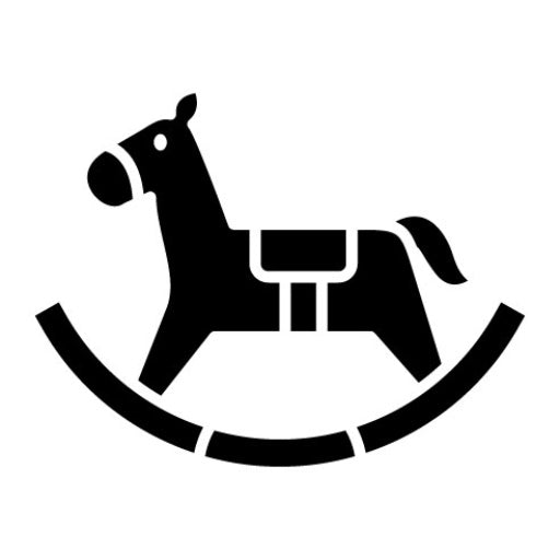 Toy Horse Glyph Icon