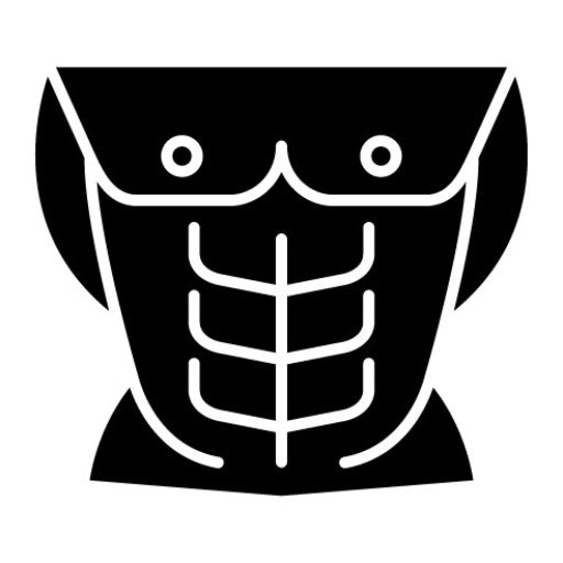 Abs Glyph Icon