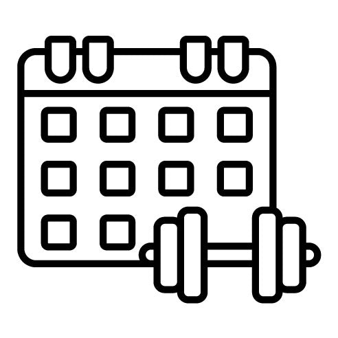 Gym Calendar Icon