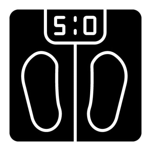 Weight Machine Glyph Icon