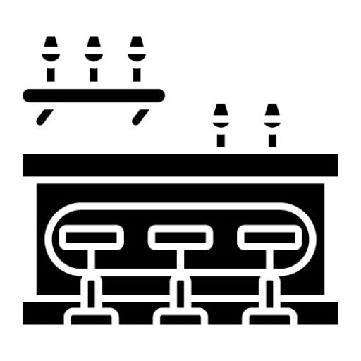 Bar Counter Glyph Icon