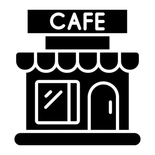 Cafe Glyph Icon