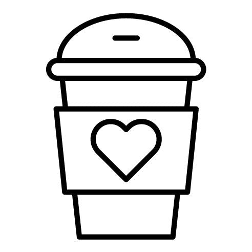 Coffee Heart Icon