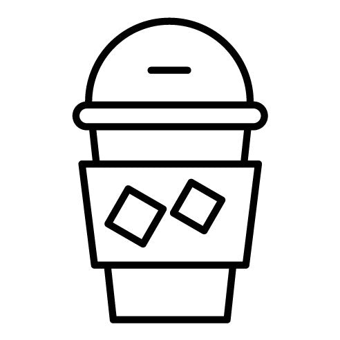 Cold Coffee Icon