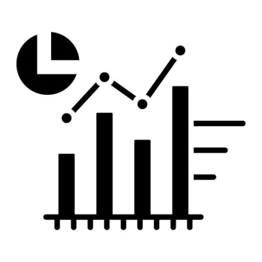 Statistical Analysis Glyph Icon