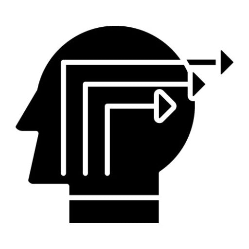 Knowledge Extraction Glyph Icon