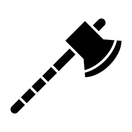 Axe Glyph Icon