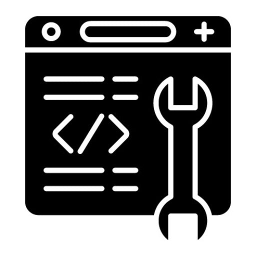 Code Engineering Glyph Icon