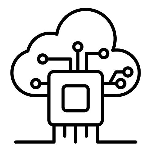 Cloud Based Architecture Icon