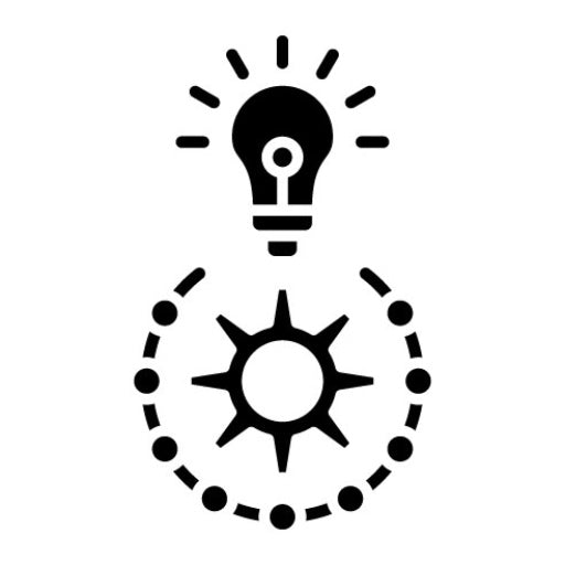 Automated Solutions Glyph Icon