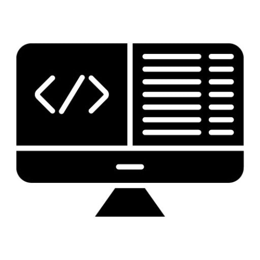 Web Programming Glyph Icon