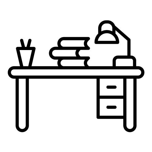 Study Table Icon | Learning