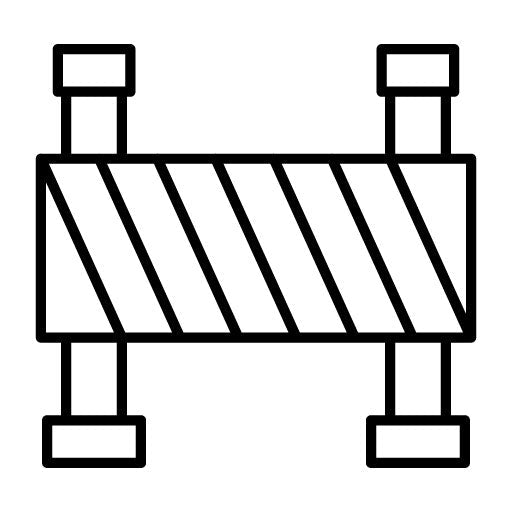 Construction Barrier Icon