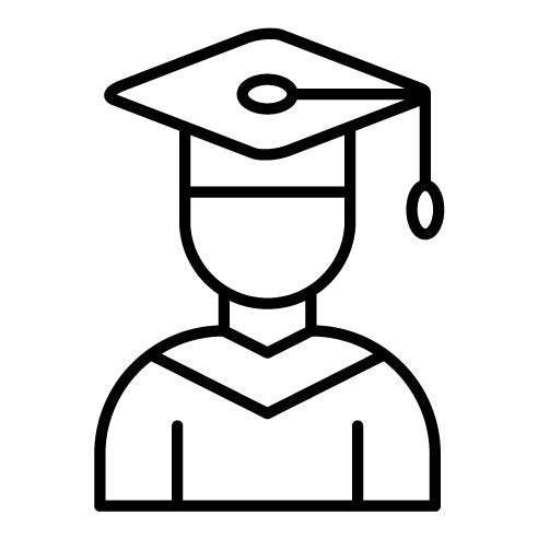 Male Graduate Icon