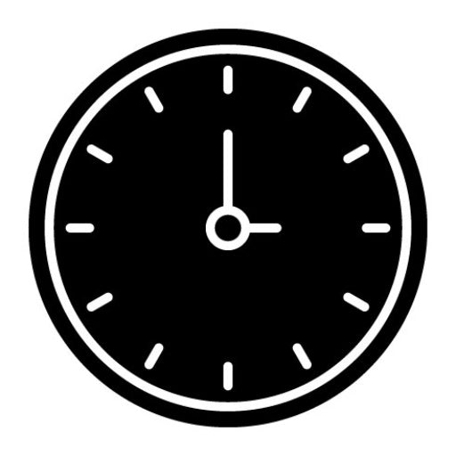 Time Glyph Icon | Soccer
