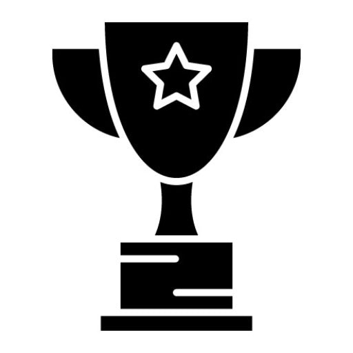 Trophy Glyph Icon | Soccer
