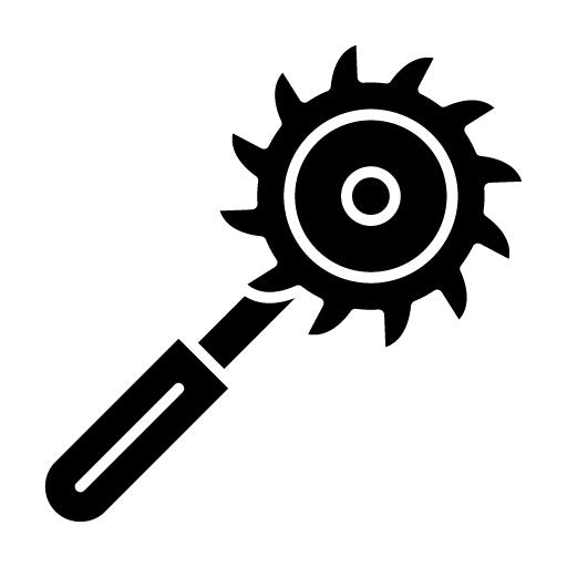 Cutting Tool Glyph Icon