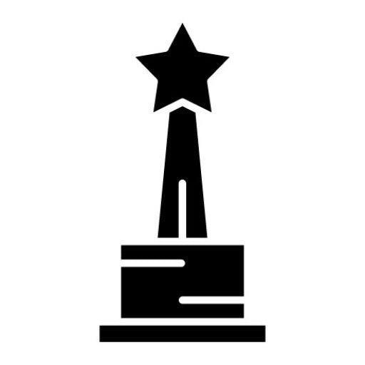 Champion Glyph Icon | Soccer