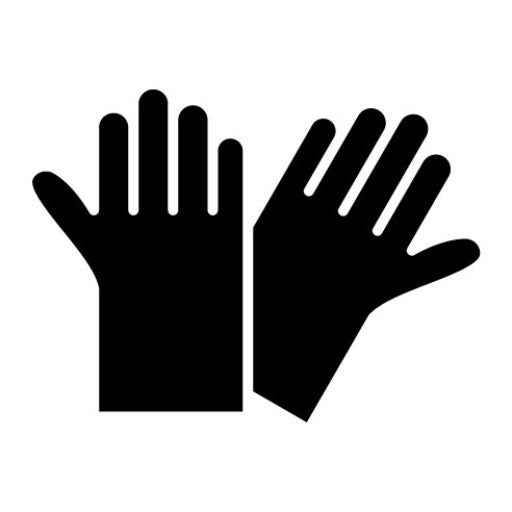 Gloves Glyph Icon | Soccer