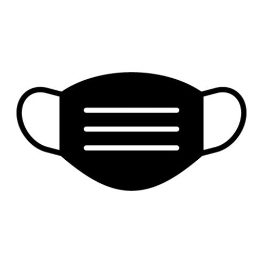 Face Mask Glyph Icon | Medicine