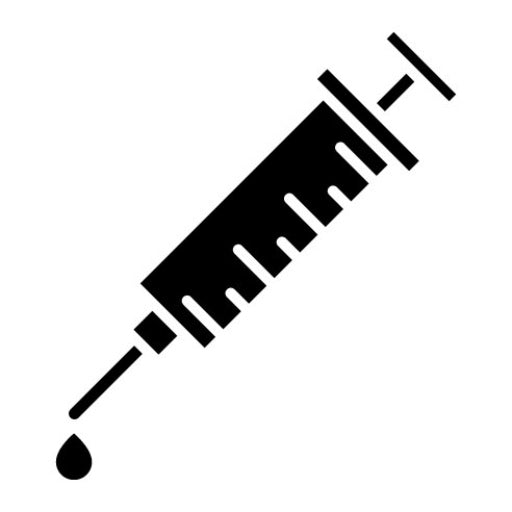 Syringe Glyph Icon | Medicine I