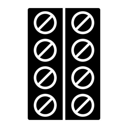 Tablet Package Glyph Icon