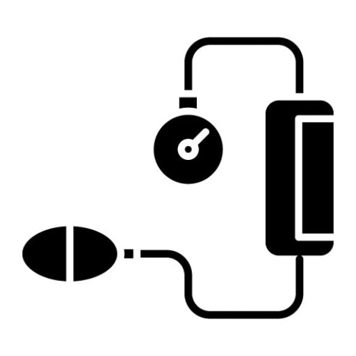 Tensiometer Glyph Icon