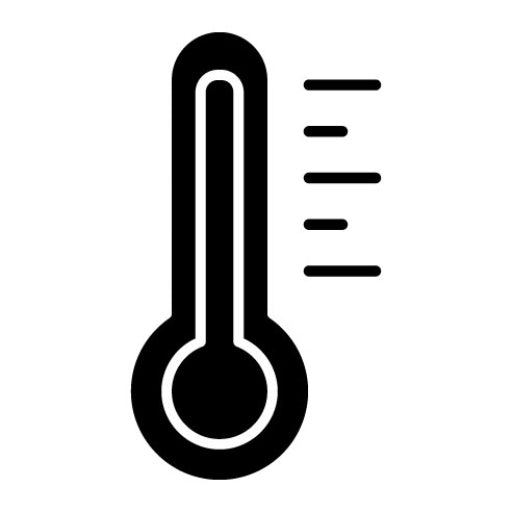 Thermometer Glyph Icon | Medicine I