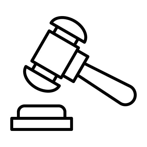 Judge Hammer Icon