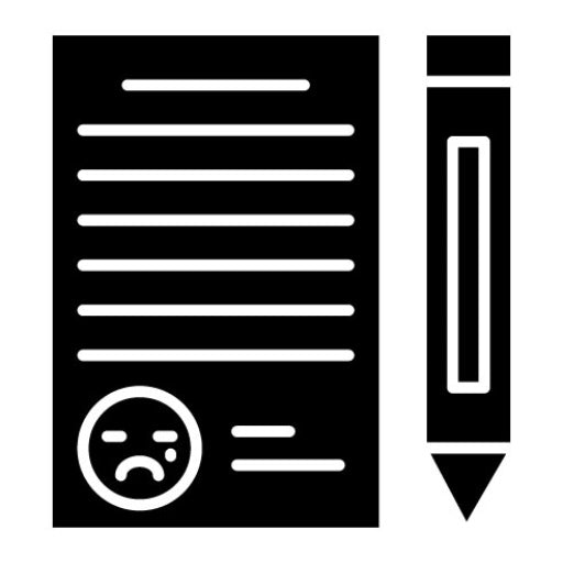 Apology Glyph Icon