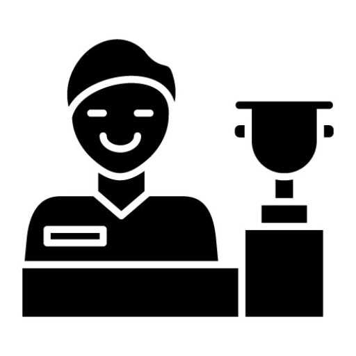 Achieving Goals Glyph Icon