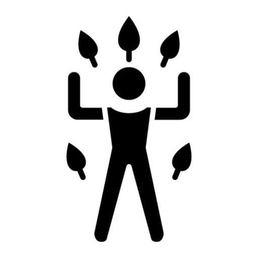 Wellness Glyph Icon