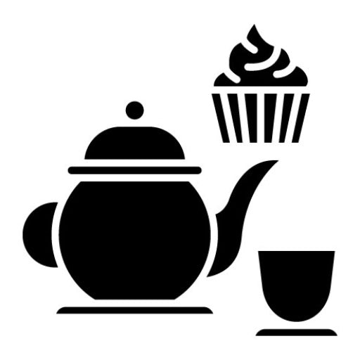 Afternoon Tea Glyph Icon
