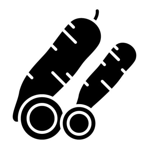 Yucca Glyph Icon | World Cuisine
