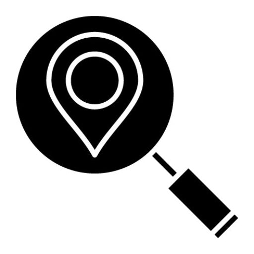 Scanning Location Glyph Icon